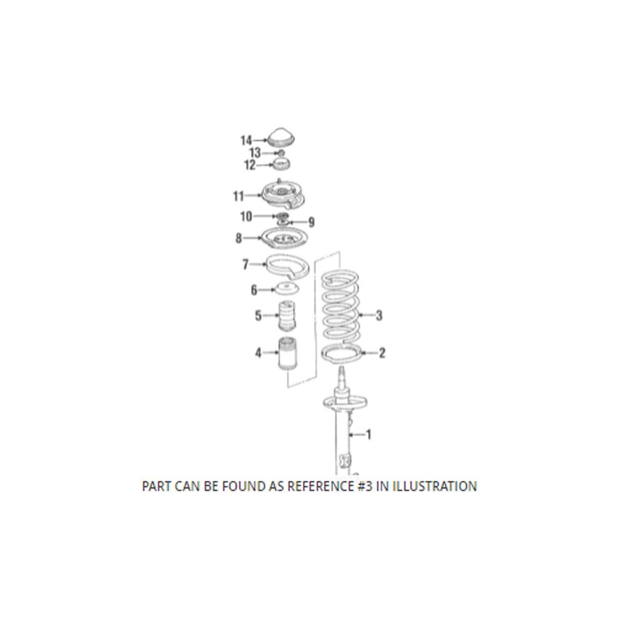 BMW Coil Spring - Front 31331090769